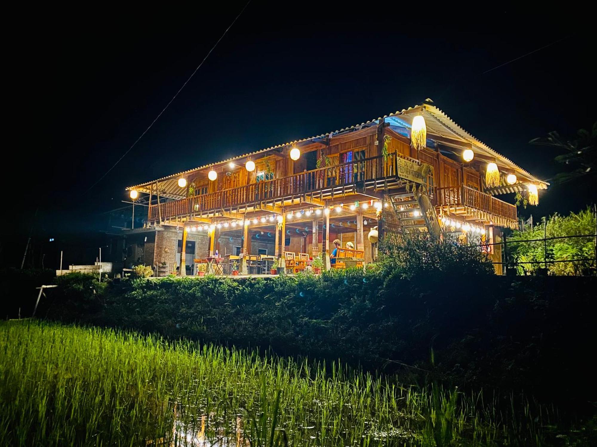 Du Gia Field View Homestay Làng Cac Екстериор снимка