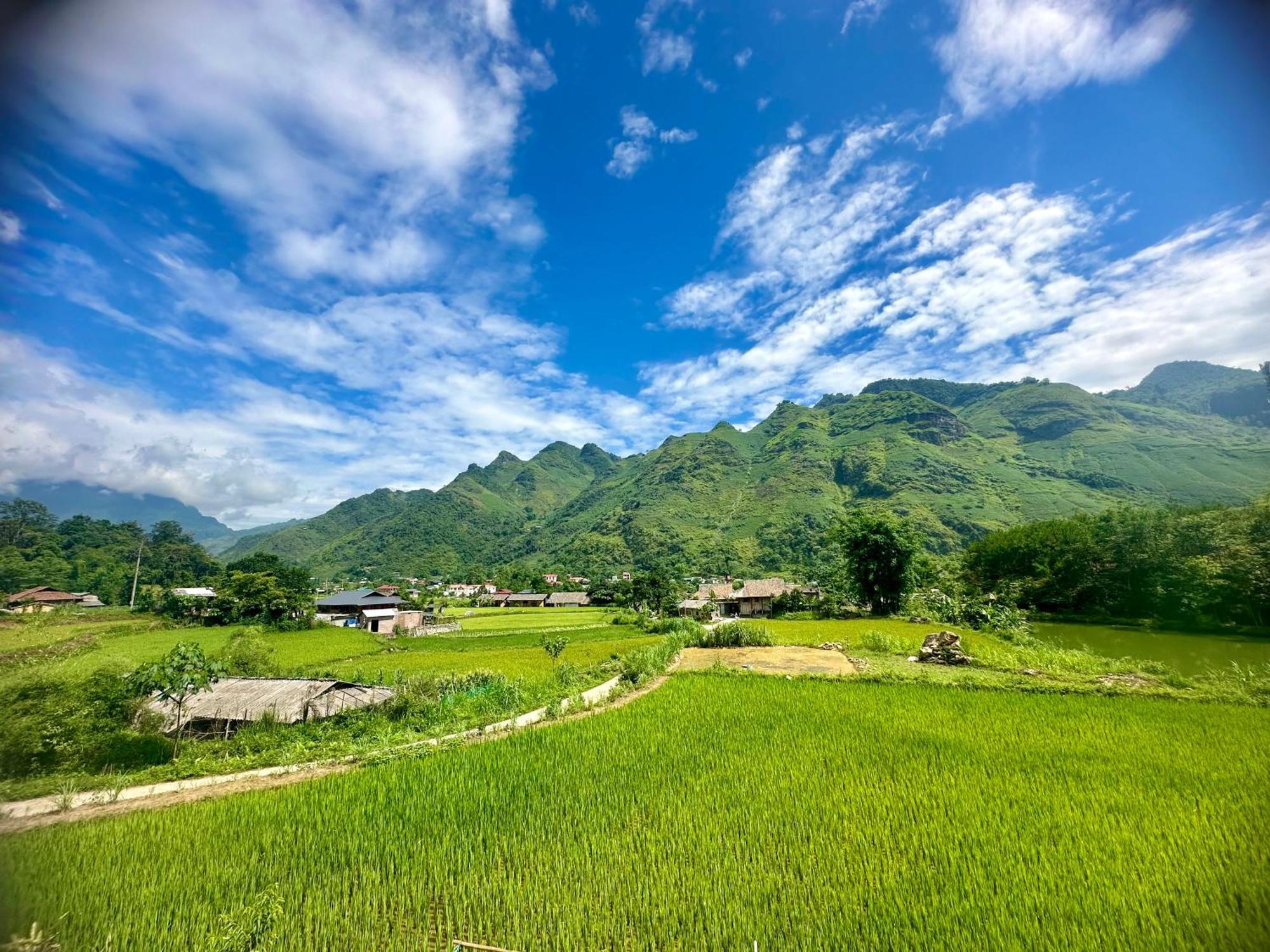 Du Gia Field View Homestay Làng Cac Екстериор снимка